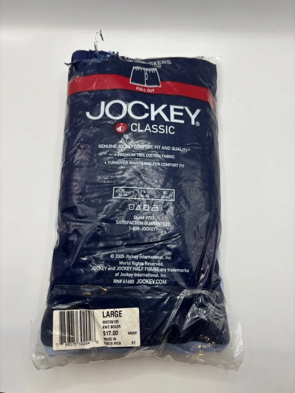 Jockey Two-Pack Knit Boxers - Dark Blue & Light Blue